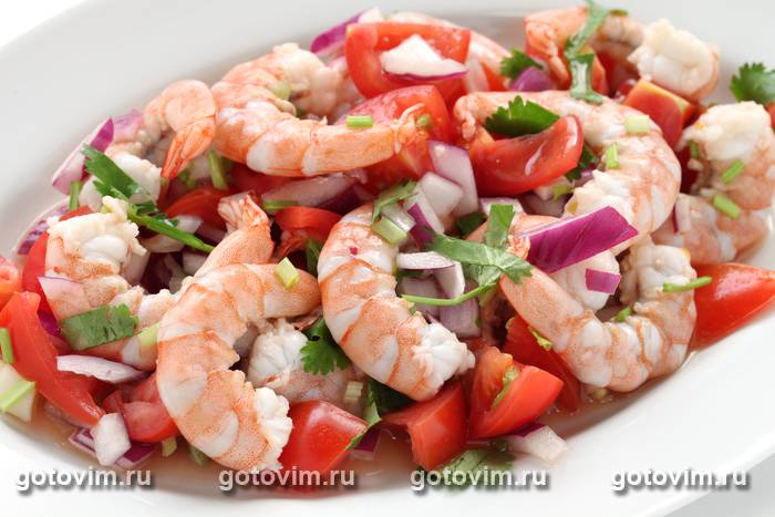 ������ �� �������� (Shrimp Seviche)