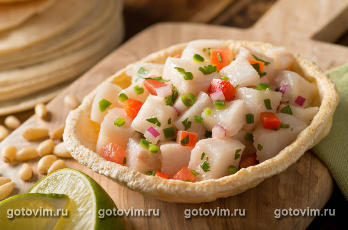 ������ �� �������� �������� (Scallop Seviche)