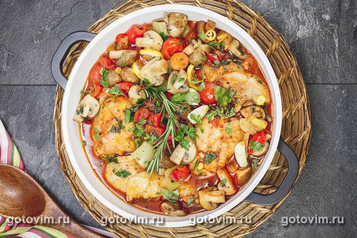 ���������� - ������ ��-��������� � �����-������� ������� (Chicken Cacciatore)
