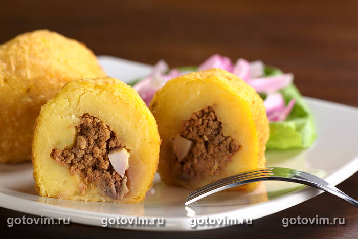 ���� ������� - ������������� ����� ��������� (Papa rellena)