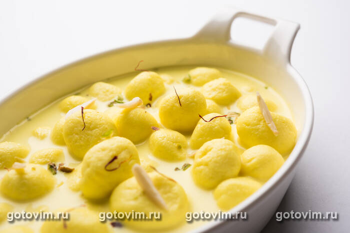 ��������� ������ ������ ��� ����� - ��������� ������ � �������� � ������ (Angoori Rasmalai)