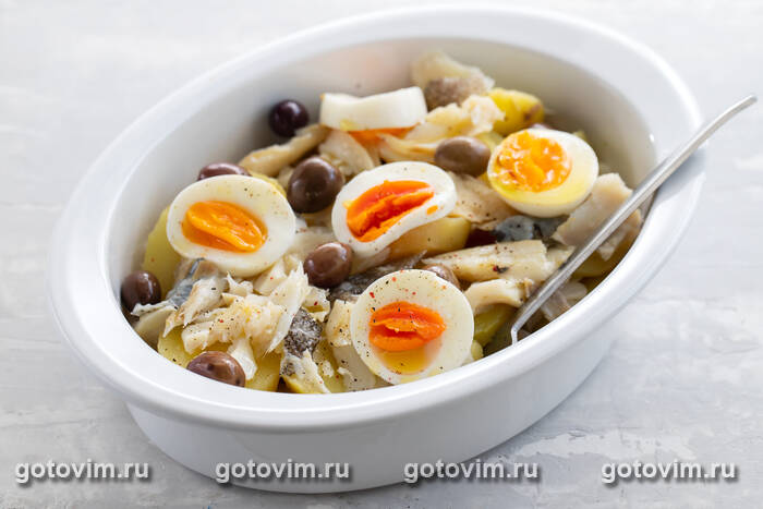 ������� � ����� �� �� - ��������� �� ������ � ���������� (Bacalhau à Gomes de Sá)