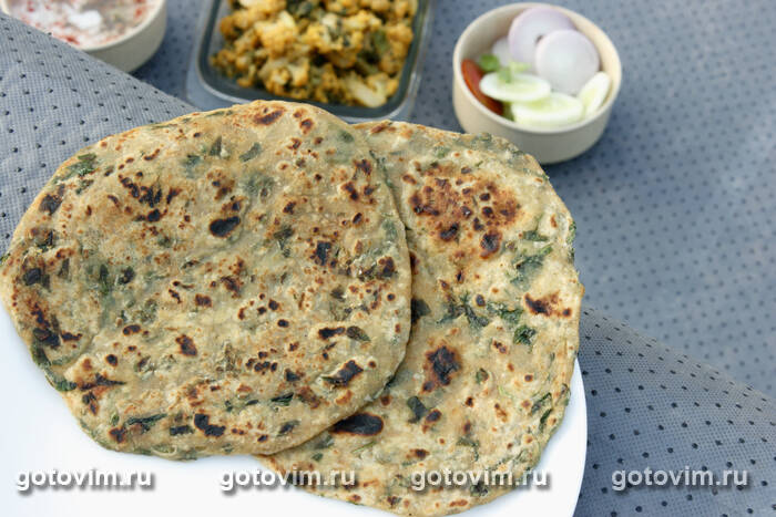 ��������� ������� ����� ������ (Methi Thepla)