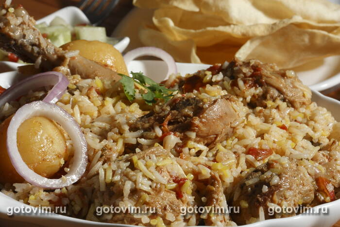 ������ ������� � ��������� (Sindhi Biryani) 