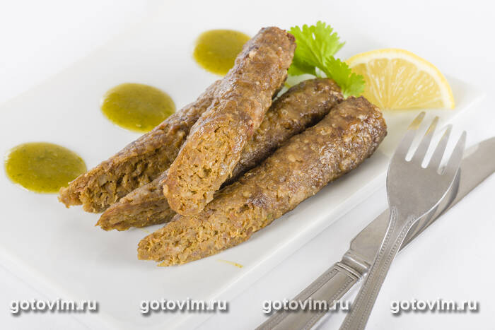 ��� ����� �� �������� �� ����� (Seekh Kebab)