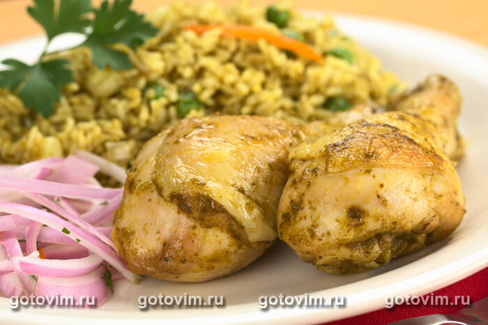 ����� ��� ����� ��� ������� ������ � ����� (Arroz con Polo)