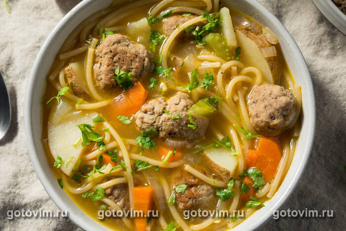 �������� ��� � ������������� � ���������� (Sopa a La Minuta)
