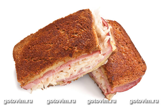 ������� ������� �� ������� ����� � �������� �������� (Reuben Sandwich)