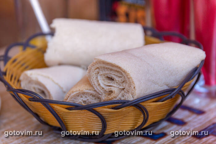 ������� - ������������ ��������� ���� (Bread Injera)