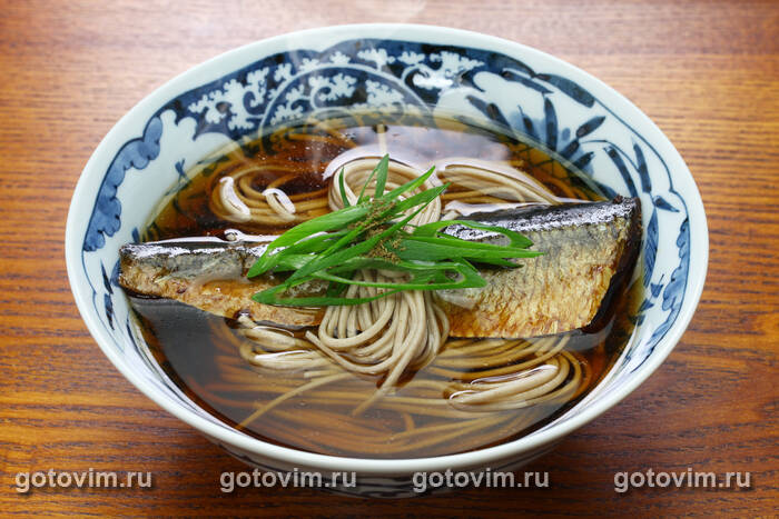 ����� ���� - ��������� ����� � ������� (Nishin Soba ������/herring over buckwheat noodles)