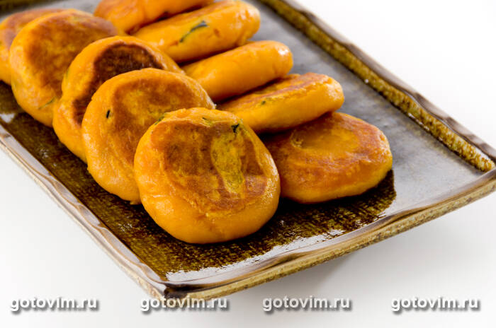 ������ ���� - ������� ������ ���� � ������ (Kabocha Squash Mochi) 