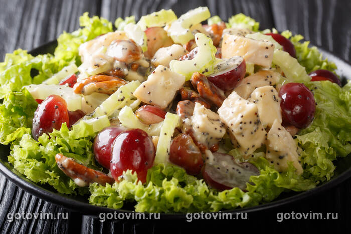 ����� �� ������� ������ � ������ ����, ���������� � ����� (Sonoma Chicken Salad)