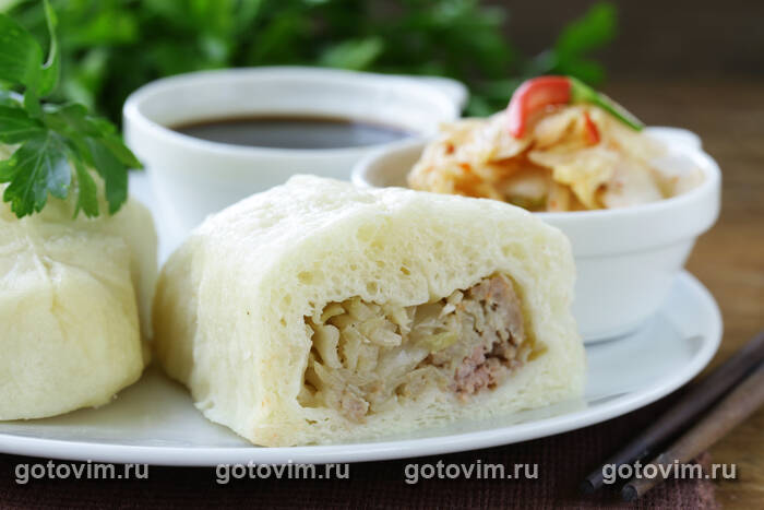 ������ - ������� �� ���� � �������� � ����� (Dumplings with Meat and Cabbage) 