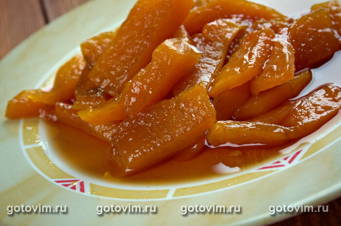 ������������ ����� ��-����������� (Calabaza con azucar moreno)