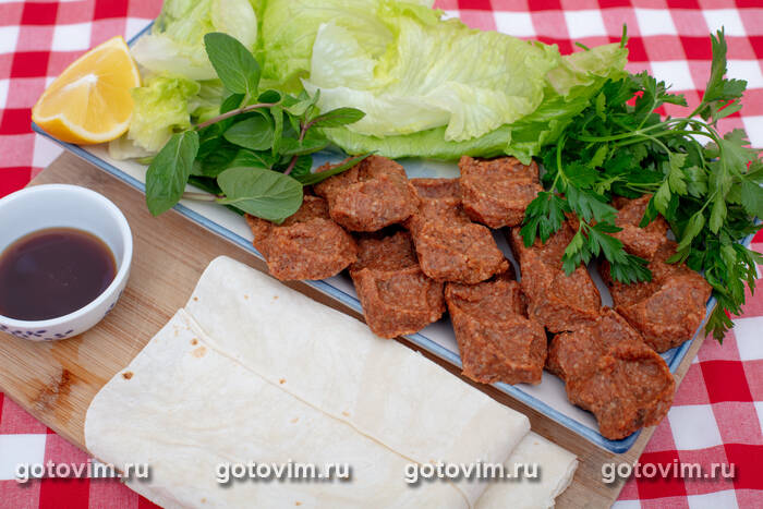 ��� ���� - ������ ������� �� �������� � �������� ��� ����� (Etsiz çiğ köfte) 