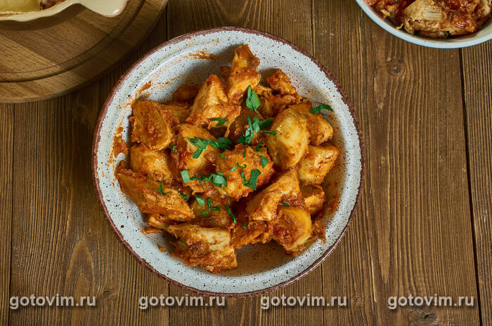 ������� - ������ ������� ���� � �������� � ������� (Kondres - Spicy Stewed Plantains) 