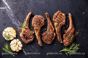 Ребрышки ягненка на гриле