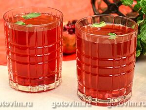 Чай каркаде с гранатом