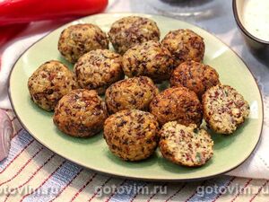 Фалафель из сырой фасоли