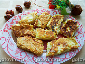 Конвертики из лаваша