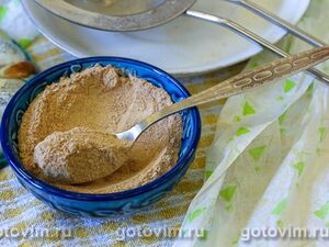 Грибной порошок из сушеных грибов с солью