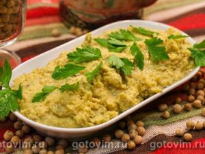 Хумус с оливками