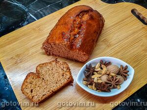 Французский медовый кекс со специями