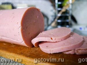 Вегетарианская колбаса из гороха