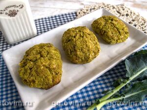 Котлеты из брокколи с сыром