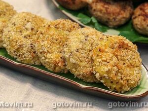 Котлеты из киноа с картофелем