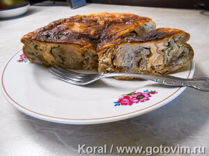 Мясной рулет из лаваша в мультиварке