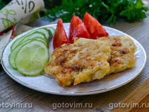 Котлеты из щуки с манкой