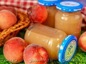 Сок из персиков
