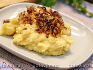 Картофельное пюре с горохом