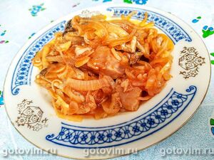 Маринованная сельдь по-корейски