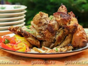 Кебаб из свинины в духовке
