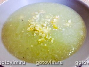 Суп-пюре из кабачков с цветной капустой