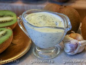 Соус с киви и майонезом