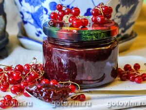Соус из красной смородины к мясу на зиму