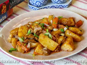 ������ ����� �� ������� � ������� � ��������� ������� (Panang Curry)