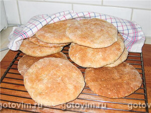 Шведские лепешки с овсяными хлопьями (tekakor)