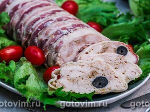 Террин из курицы «Праздничный»