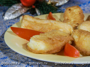 Сыр в кляре панир пакора (Kurkuri paneer pakora)