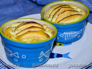Творожная запеканка с маком на кукурузной муке (без глютена)
