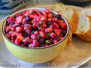 Винегрет с нутом