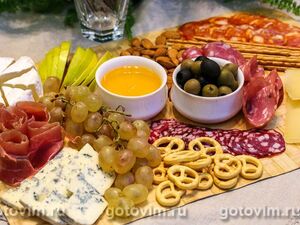 ��������� ���� (Charcuterie board) ��� ����� � ���������